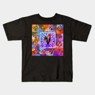 Portuguese Folk Art Kids T-Shirt